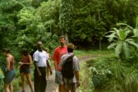 Rain Forest et Mike, notre guide à Grenade