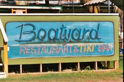 Le Yacht Club de Prickly Bay à Grenade : la BoatYard