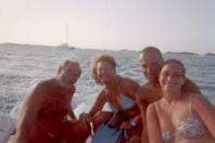 De gauche à droite, le Skipper, Agnès, Ramzi et Marie